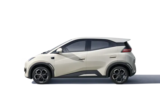 Spyshots de la version 2026 de BYD Seagull : architecture propulsion arrière + LiDAR en option