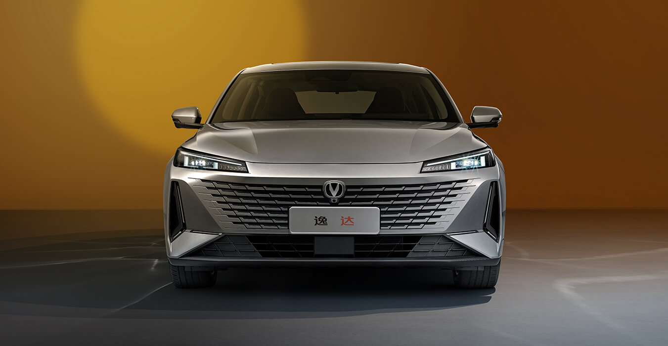 تصميم المقدمة الأمامية لسيارة Changan CS55PLUSLanjing الهجين الفائق (رسم توضيحي مرجعي)