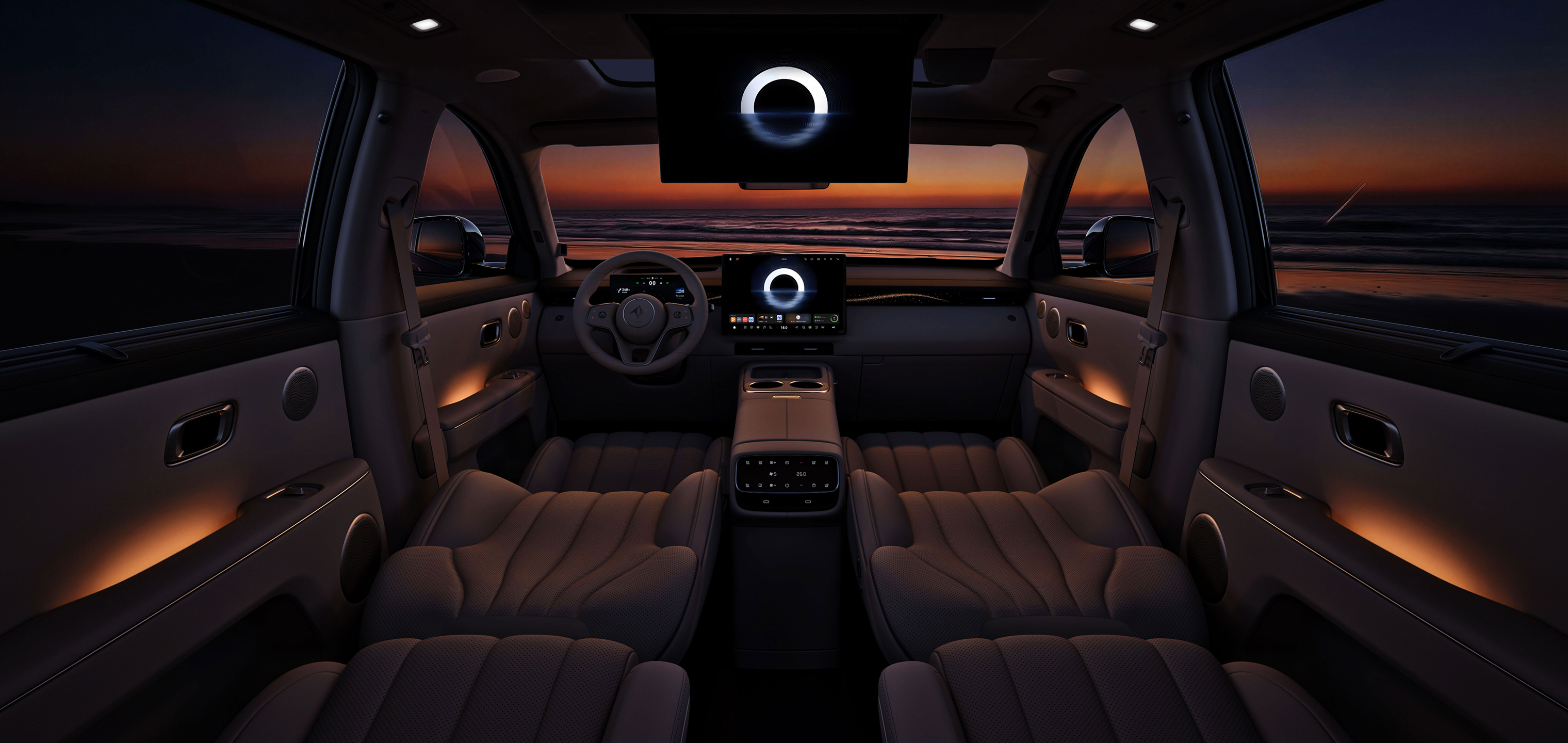 Eπ Yipai M8 2026 Model Interior View