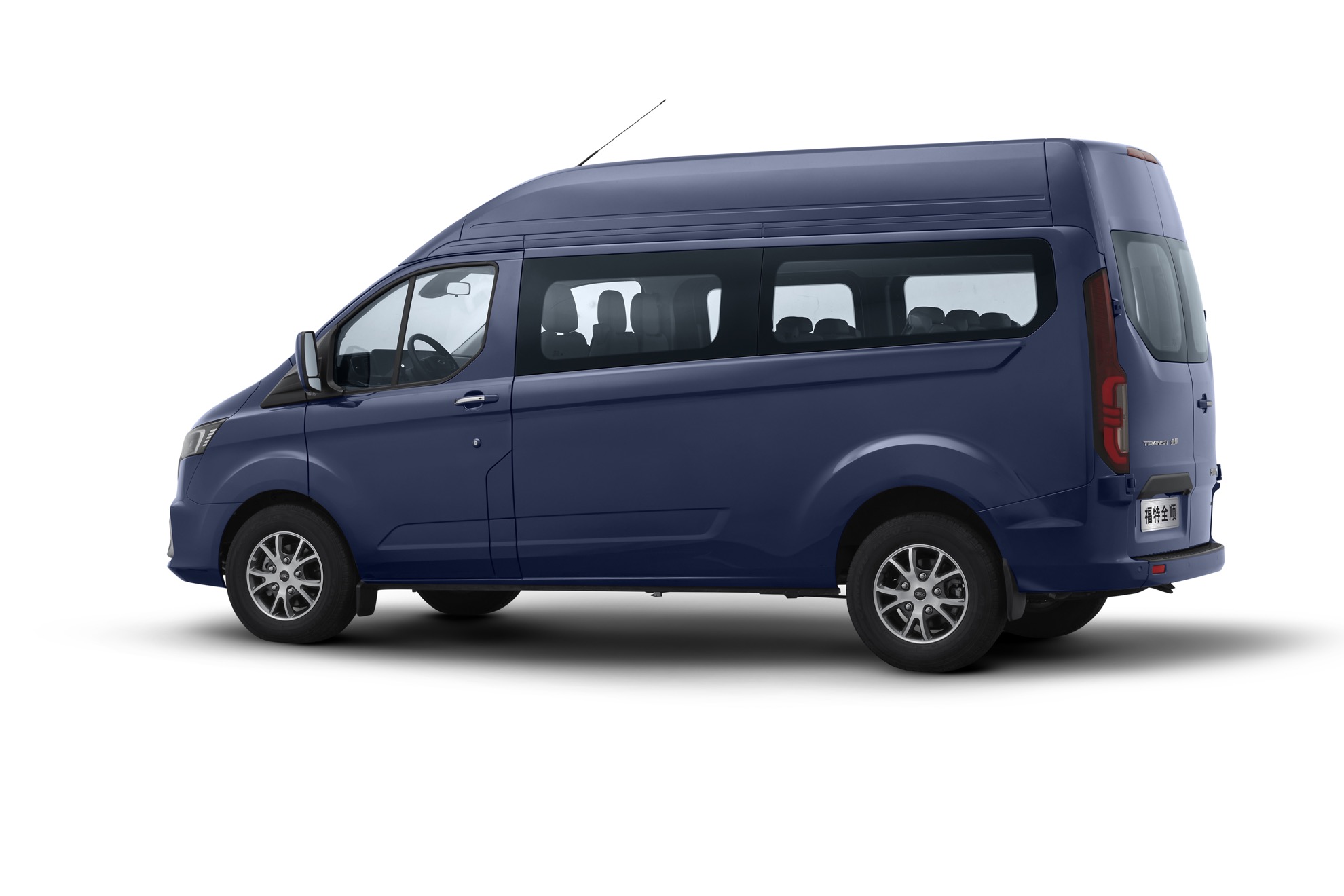 Side-right view of the 2026 Ford New Transit