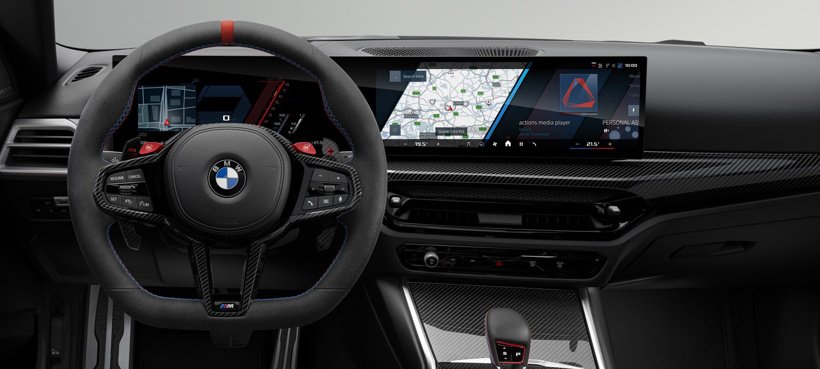 Interior of the Brilliance BMW BMW M2 2024 model