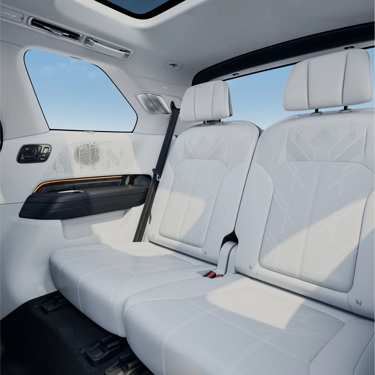 Détail intérieur de ZEEKR 9X modèle 2025