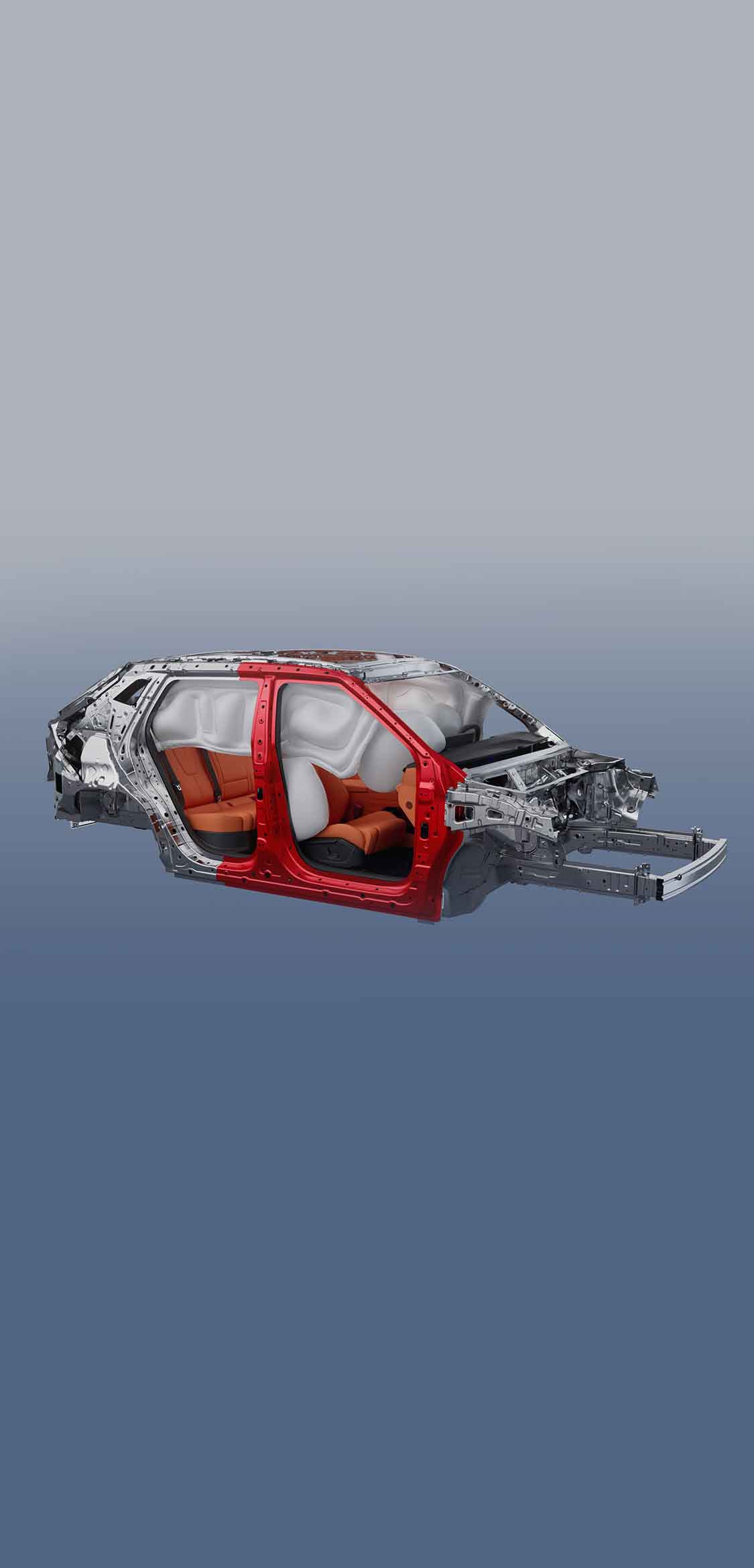 منظر داخلي للسيارة الجديدة Geely Atlas لعام ٢٠٢٦