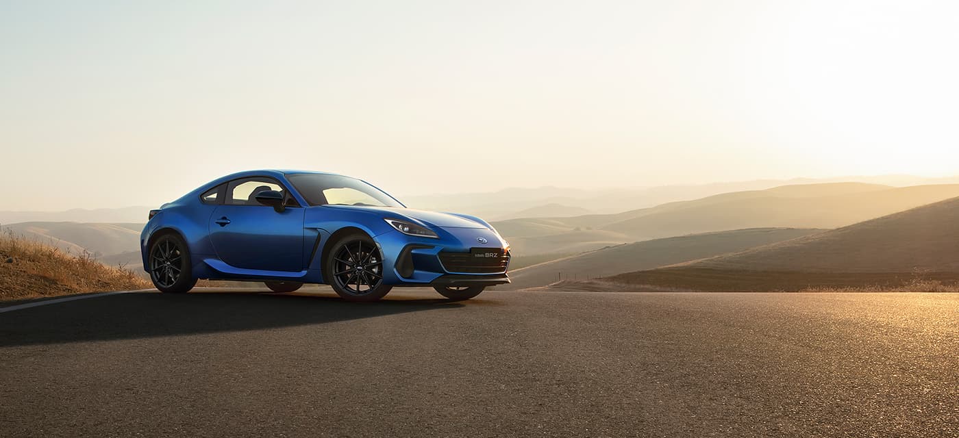 Vista lateral derecha del Subaru BRZ STI Sport 2026