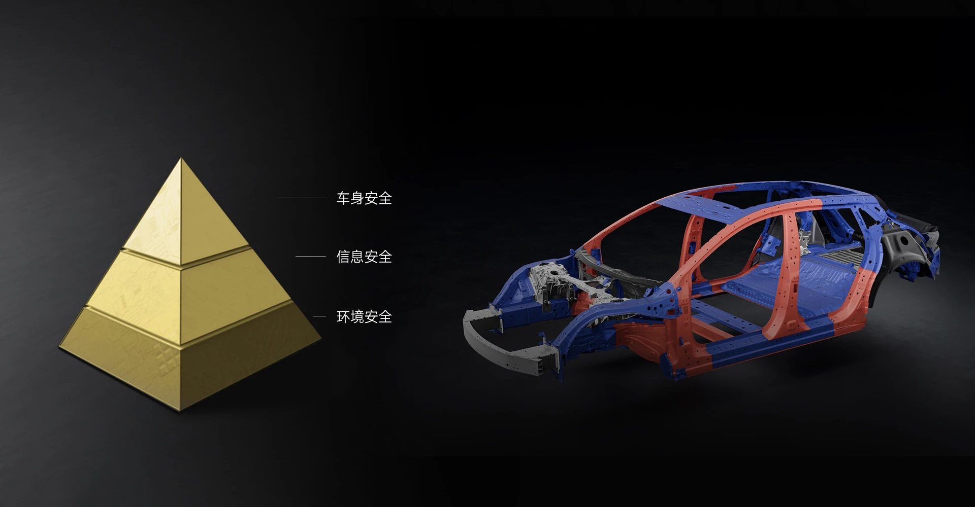Denza Z9 2024 Model Body Frame and Internal Structure Display