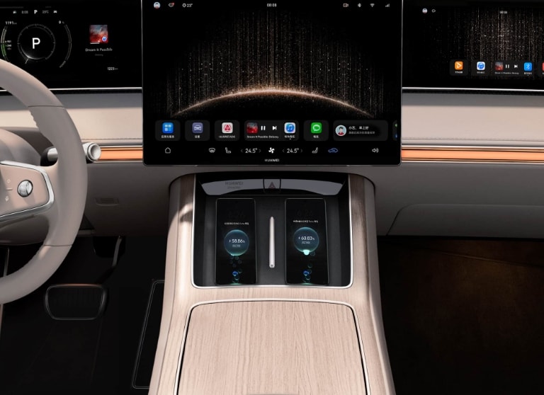 تفاصيل تصميم المقصورة الداخلية لطراز AITO S9T 2025