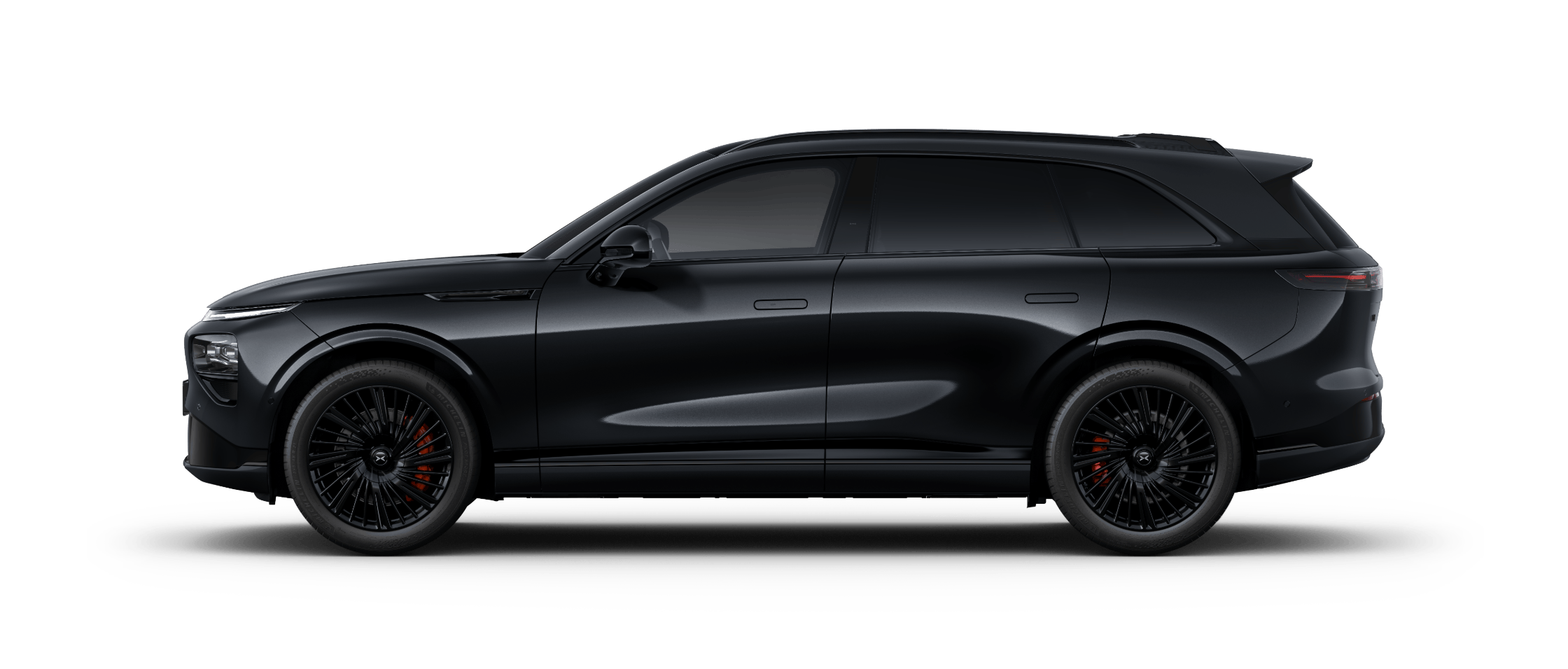2026 Xpeng G9 in black, right-side view